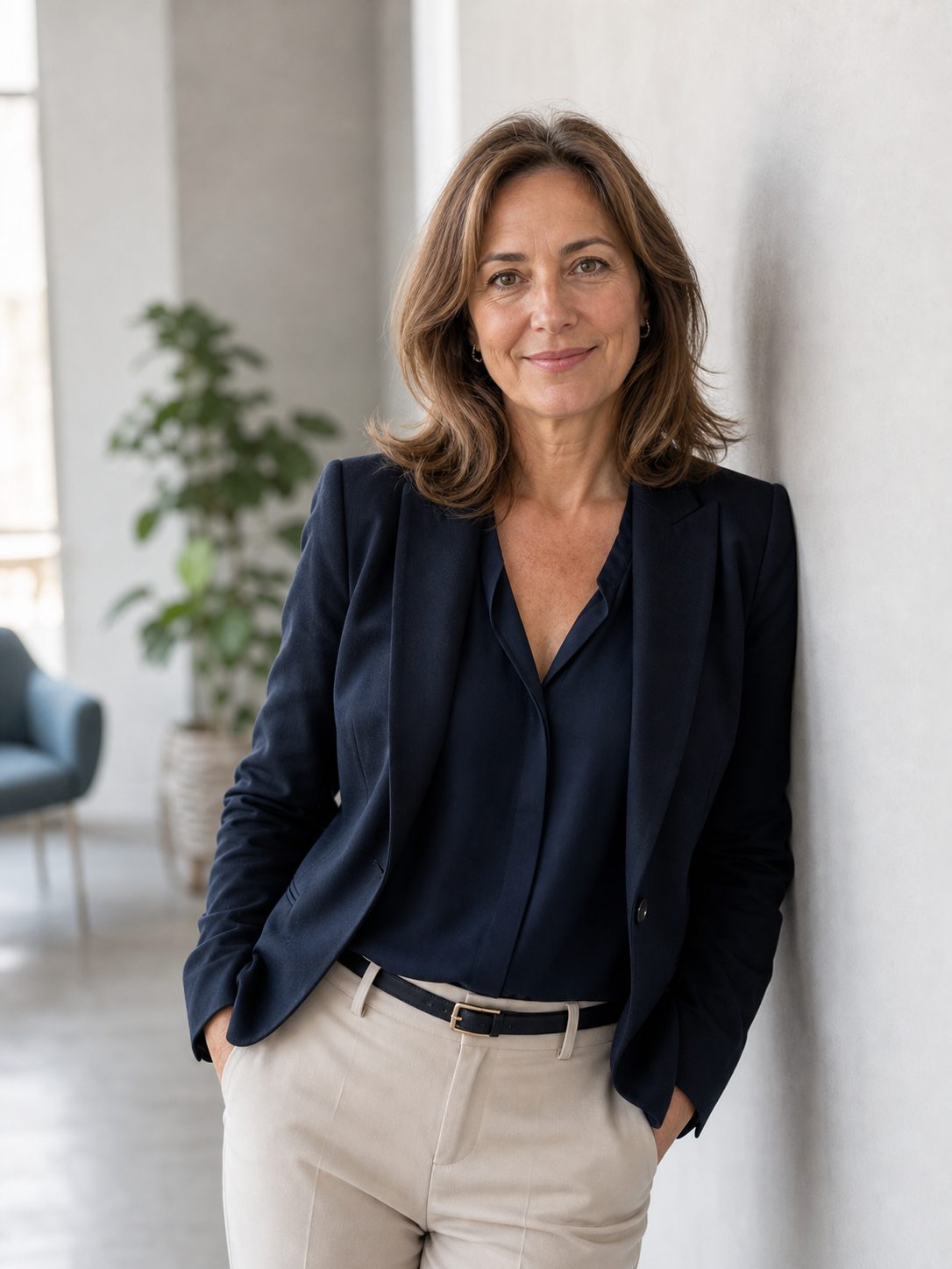 Portrait en pied d’Agathe Manceaux, psychologue, approche systémique